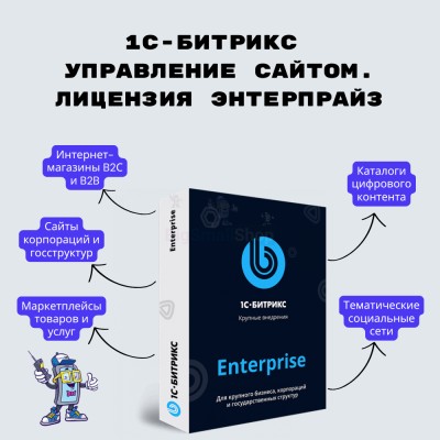 1С-Битрикс: Управление сайтом. Лицензия Энтерпрайз - купить в Буглене